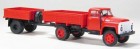 033355 MiniaturModelle GAZ-52 open side with open side trailer 1AP fireï¿½